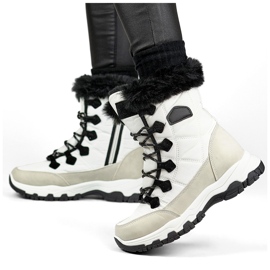 Botas de nieve altas con aislamiento, botas deportivas de invierno, botas de mujer con aislamiento, botas con aislamiento grueso blanco Botas de nieve altas con aislamiento, botas deportivas de invierno, botas de mujer con aislamiento, botas con aislamiento grueso blanco