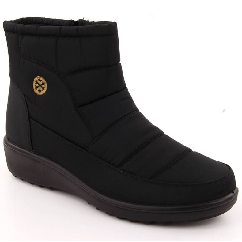 Botas de nieve Unisoft para mujer, negras negro Botas de nieve Unisoft para mujer, negras negro