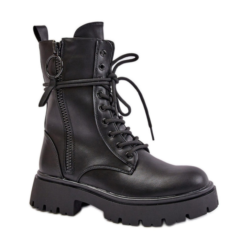 Botas de trabajo aisladas para mujer 24BT35-7870 negro