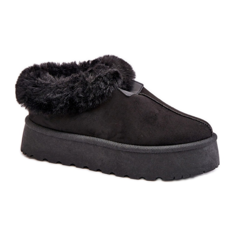 Botas de nieve bajas con aislamiento VL245P, negro