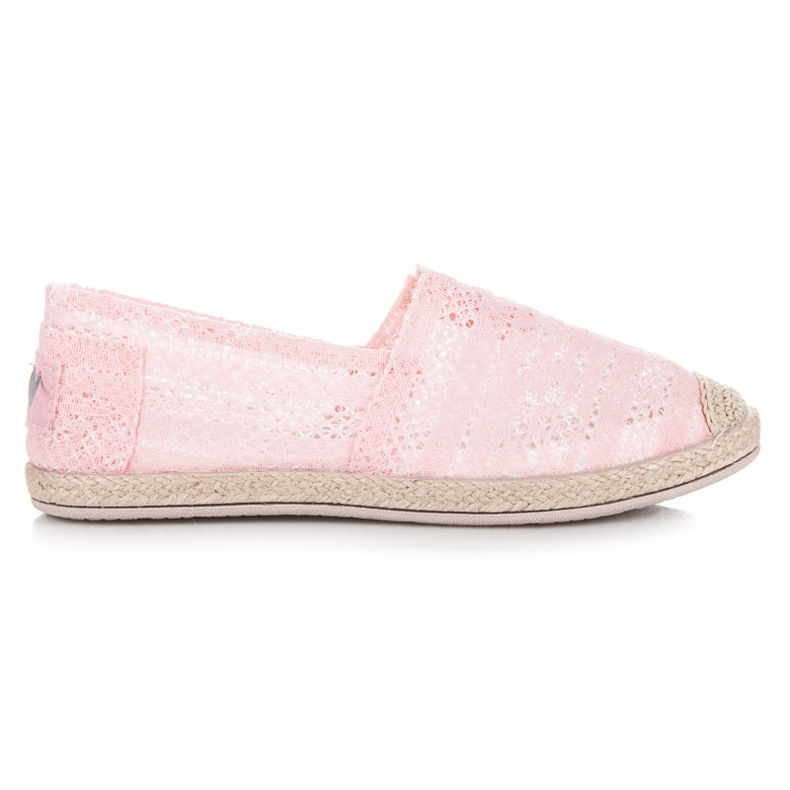 Balada alpargatas sin cordones rosado