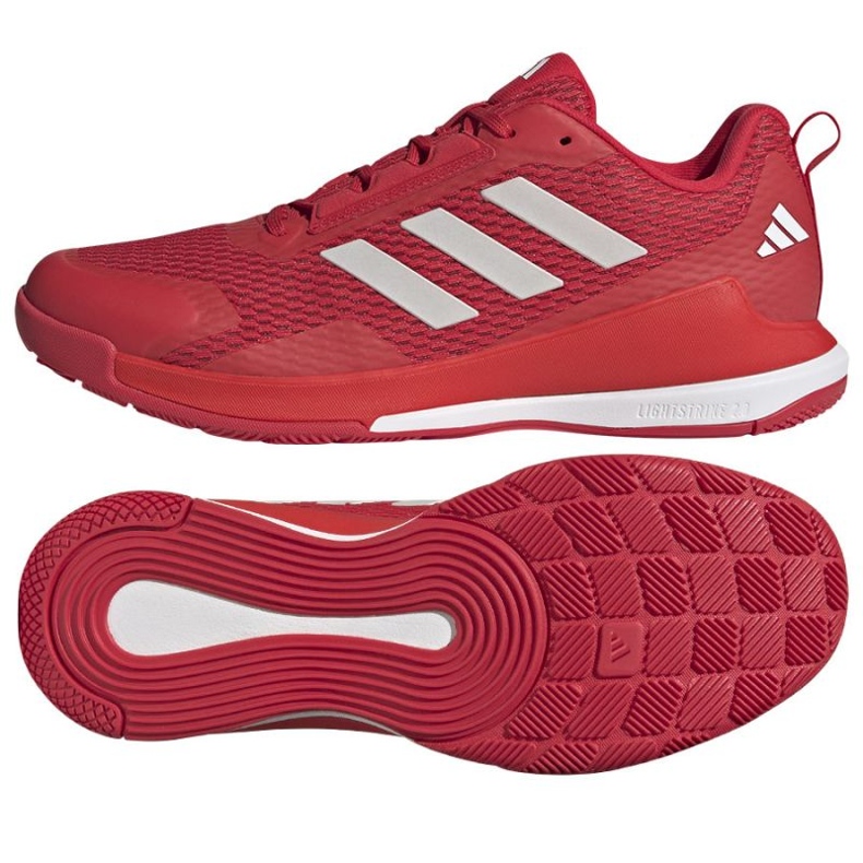 Adidas Novaflight 2 IH5553 zapatos jugosos rojo