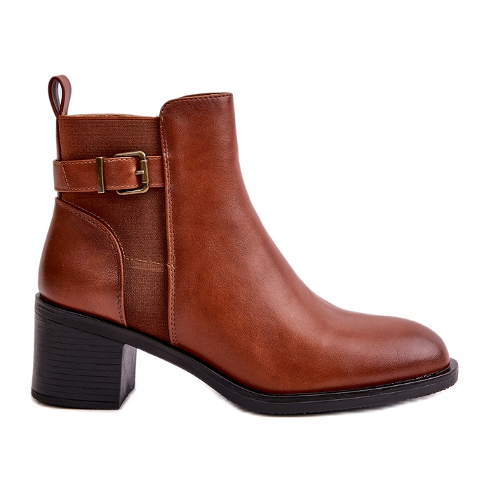 Seastar Botas aisladas para mujeres con pinza de camello marrón