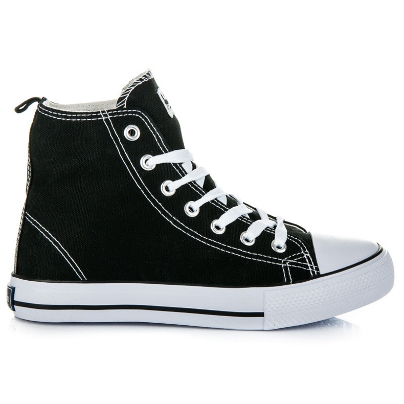 American Club Zapatillas deportivas de mujer por encima del tobillo. negro