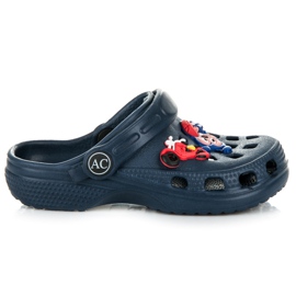 American Club Chanclas de niño azul
