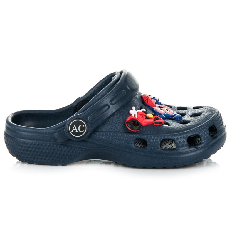 American Club Chanclas de niño azul