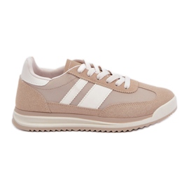 Zapatillas bajas para mujer, Zapatillas beige