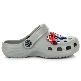 American Club Zapatillas de niño gris