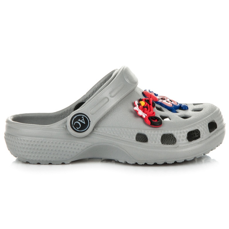American Club Zapatillas de niño gris