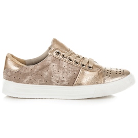 Zapatillas con cordones KYLIE amarillo