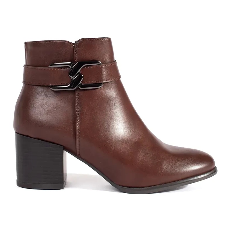 Botines tacón Sergio Leone marrón Botines tacón Sergio Leone marrón