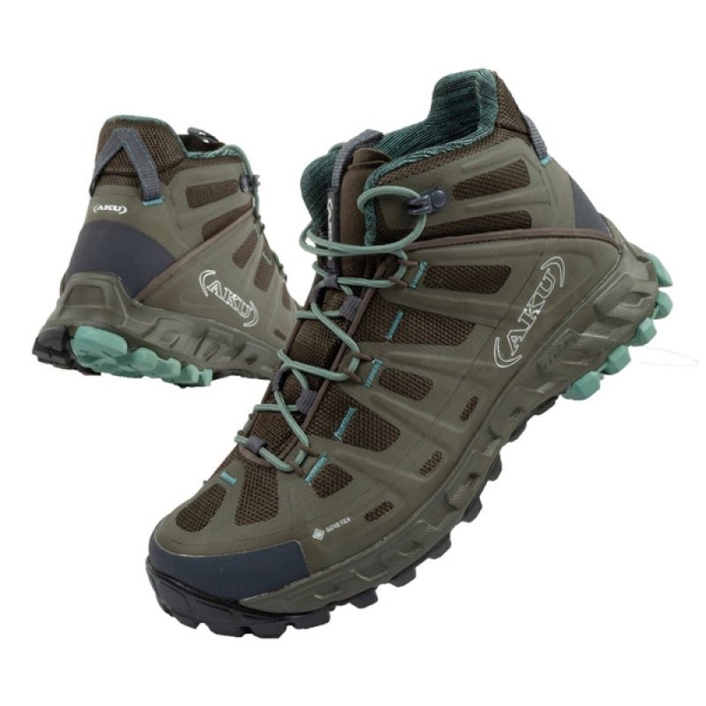 Zapatillas Aku Selvatica Mid Gore-Tex 676 648 verde Zapatillas Aku Selvatica Mid Gore-Tex 676 648 verde