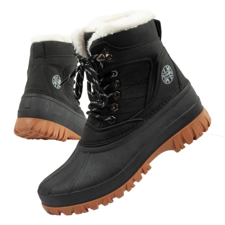 Botas de nieve Lee Cooper LCJ-24-44-2868L negro Botas de nieve Lee Cooper LCJ-24-44-2868L negro