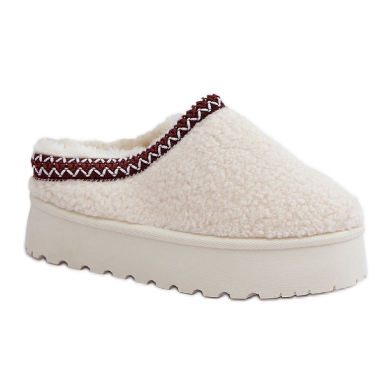 Botas de nieve mujer plataforma beige