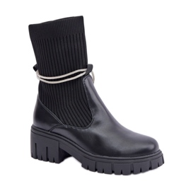 Step in style Botas Modelo Dinarca 1987-H58 Negro - Paso con estilo