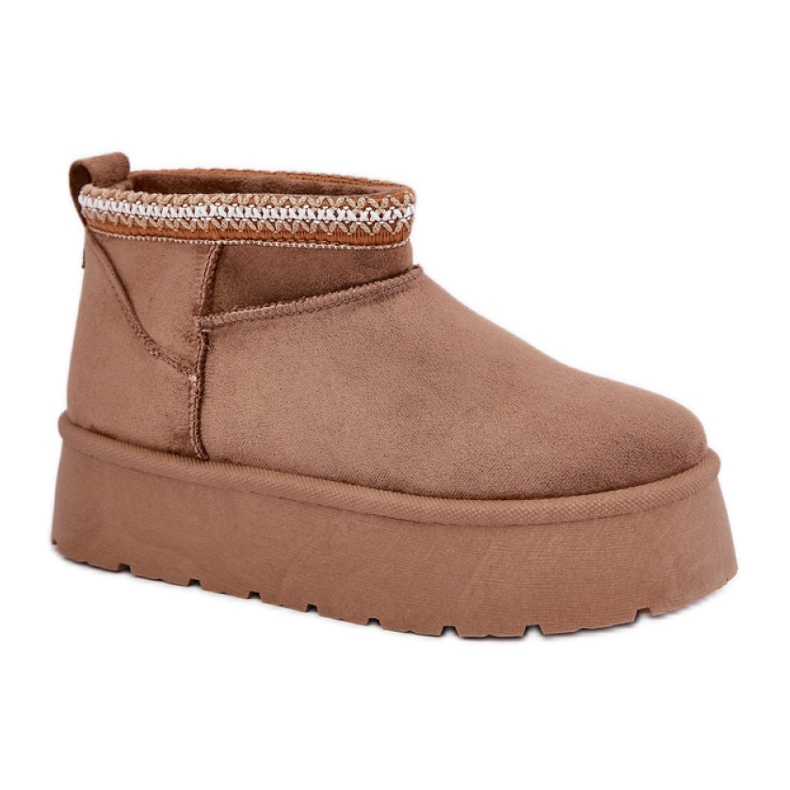 Botas de nieve Modelo Heslania HY877-2 Marrón - Step in style