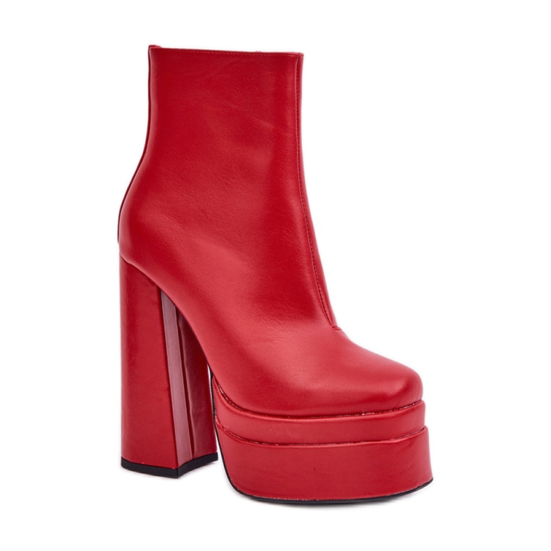 Step in style Botas Modelo Selahra JA-26 Rojo - Paso con estilo Step in style Botas Modelo Selahra JA-26 Rojo - Paso con estilo