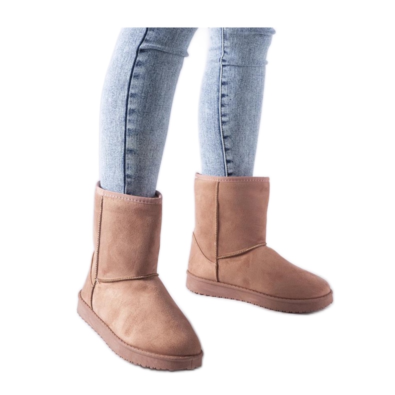 Botas de nieve clásicas Libero - Solea con aislamiento rosa rosado