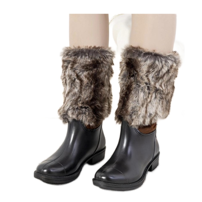 Botas negras con pelo de Corrales - Solea negro Botas negras con pelo de Corrales - Solea negro