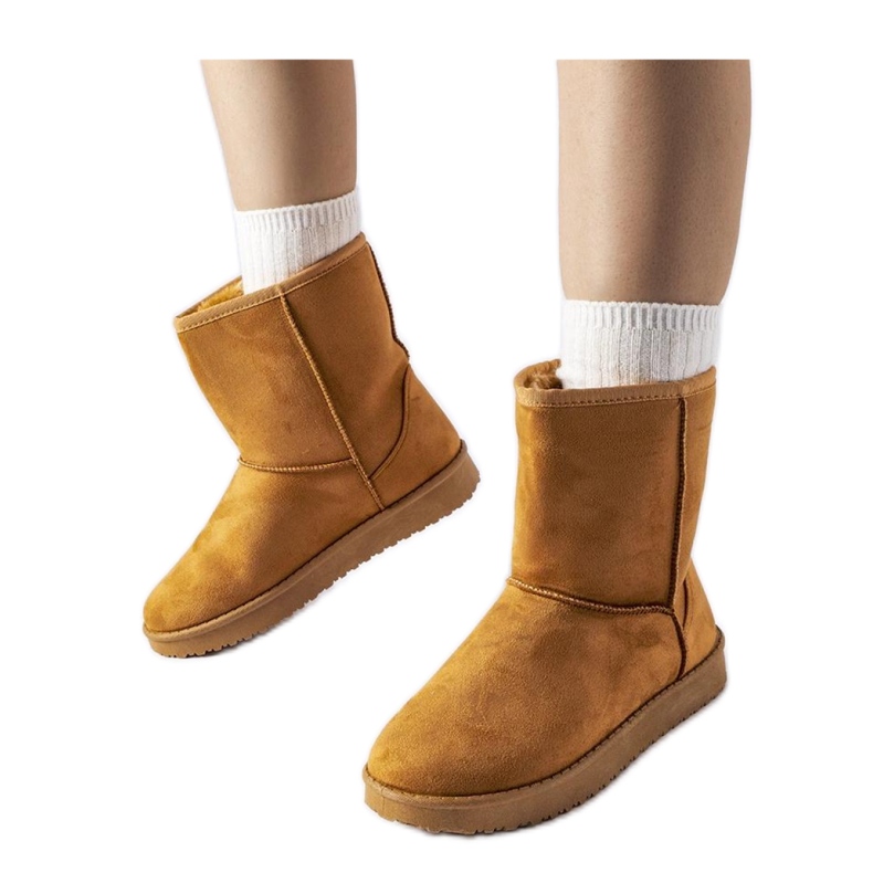 Libero clásico con aislamiento caramelo - Botas de nieve Solea marrón Libero clásico con aislamiento caramelo - Botas de nieve Solea marrón