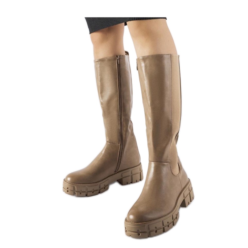 Botas planas aislantes marrones de Ceredano - Solea marrón