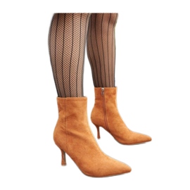 Botines tacón bajo Guimond marrón cálido - Solea Botines tacón bajo Guimond marrón cálido - Solea