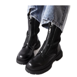 Botines calcetín negros de Napolitani - Solea Botines calcetín negros de Napolitani - Solea