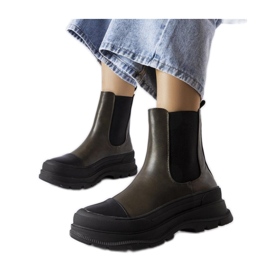 Botas de plataforma verdes de Bellucci - Solea