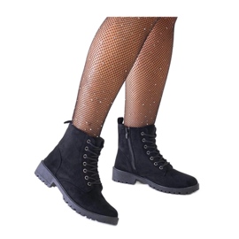 Botas trabajadoras eco-ante negro