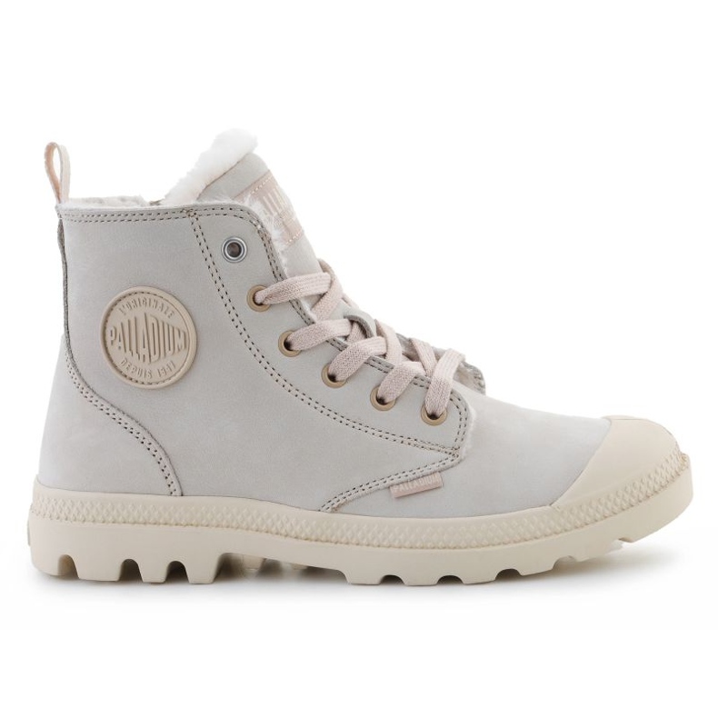 Zapatillas Palladium Pampa Hi Zip Wl 95982-271-M gris