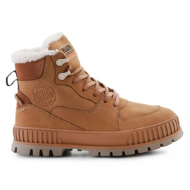 Zapatillas Palladium Pallashock Warm Wp 74351-252-M marrón