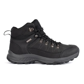 Vico Zapatos de trekking de hombre con aislamiento negro.