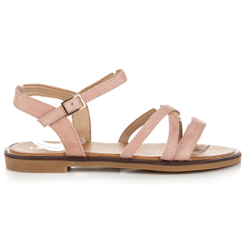 Ch. Creation Sandalias de ante rosado