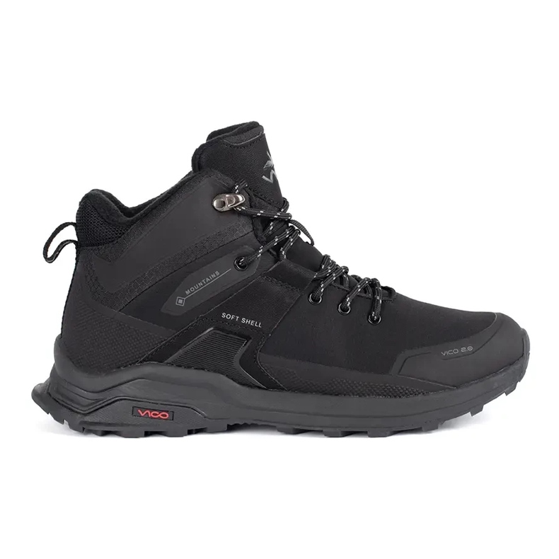 Vico Zapatos de trekking de hombre negros.