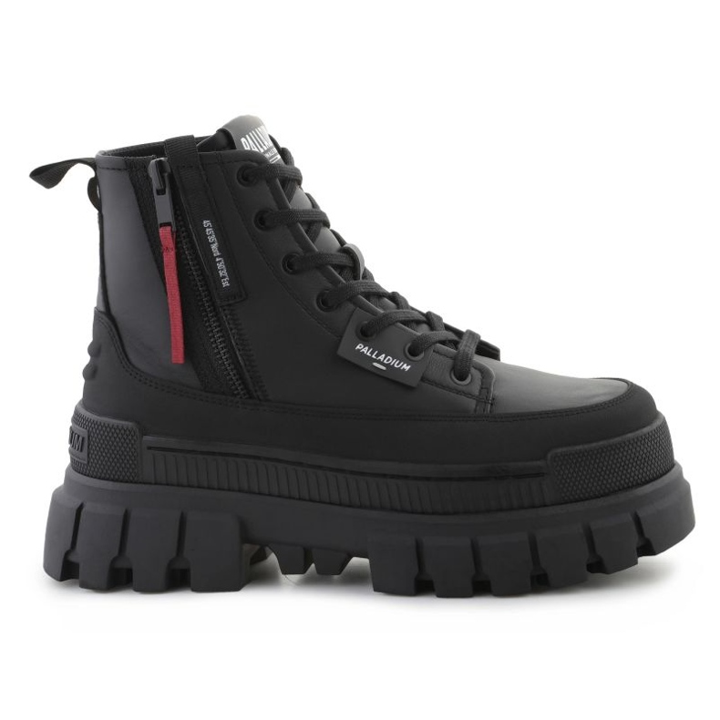 Zapatos Palladium Revolt Boot Zip Lth 98859-001-M negro