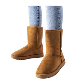 Botas de nieve clásicas con aislamiento marrón de Ireneo - Solea