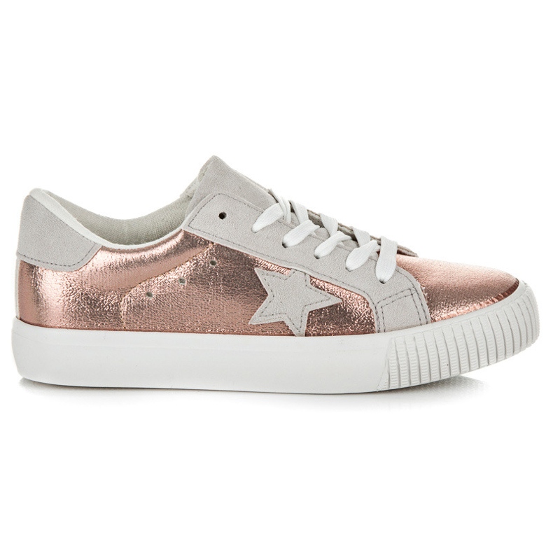 Wilady Zapatillas Con Una Estrella rosado