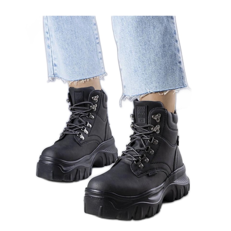 Botas negras Big Star KK274368 negro