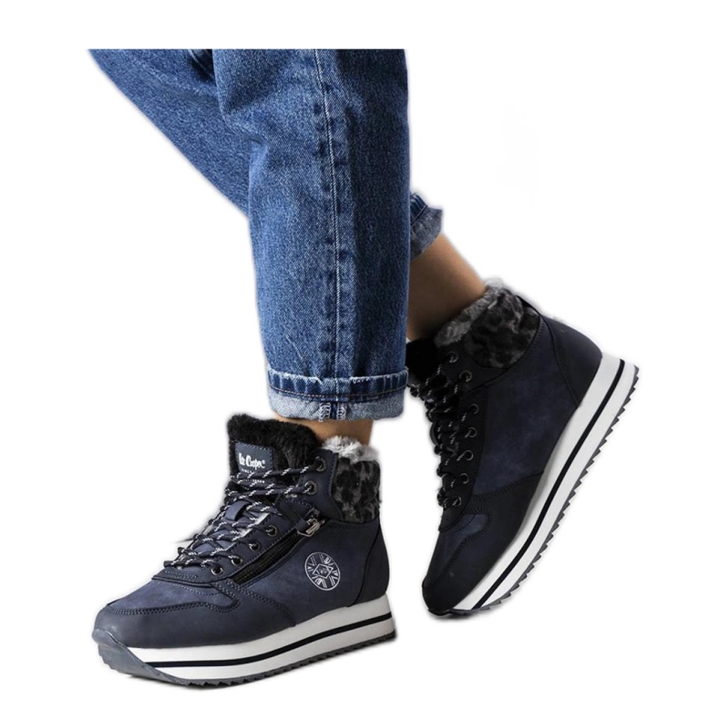 Botas azul marino LCJ-22-31-1450L Lee Cooper