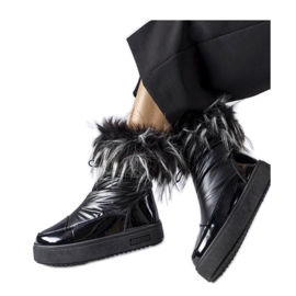 Big Star Botas de nieve con aislamiento negro MM274379