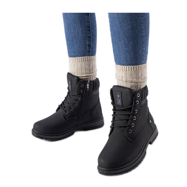 Botas mujer Araujo - Solea aislantes negras negro