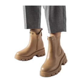 Botines decorativos aislantes beige