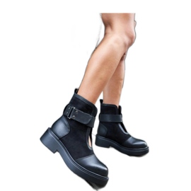 Botas negras de mujer negro