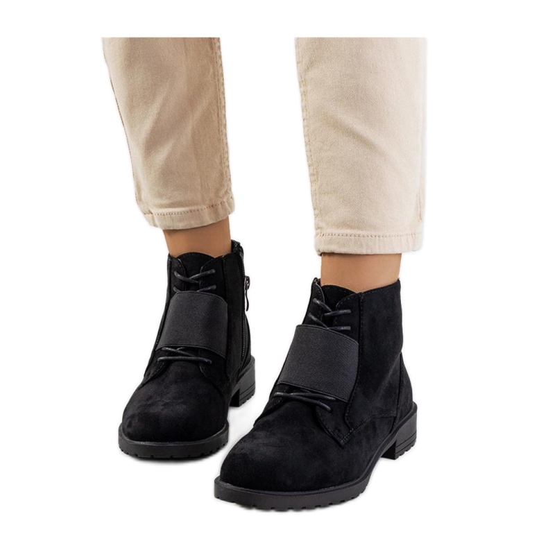 Botas Manoella negras - Solea negro