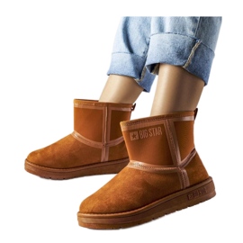 Botas de nieve marrones Big Star KK274612 marrón