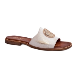 Sandalia Chanclas Modelo Zazoo 2938 Dorado