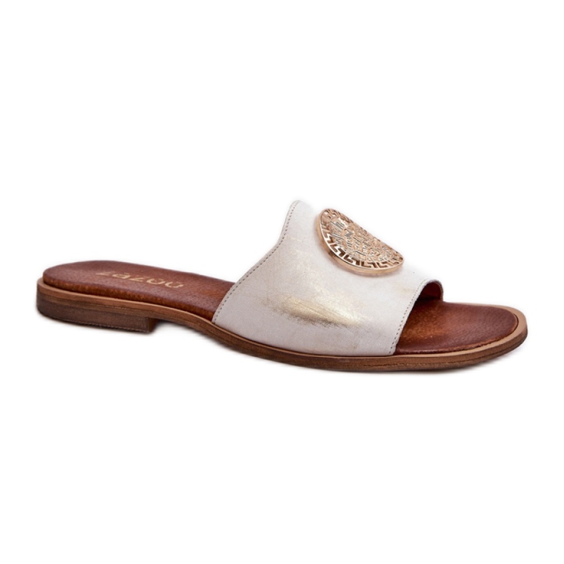 Sandalia Chanclas Modelo Zazoo 2938 Dorado