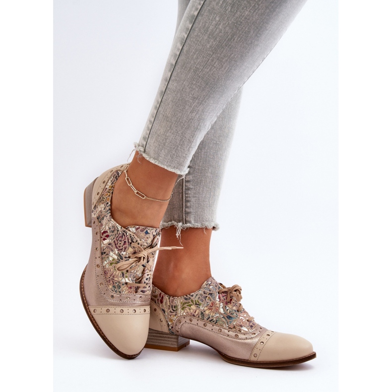 Zapatos Mujer Piel Maciejka 06408-04 Beige