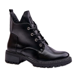 Botas de mujer aisladas aisladas de Vinceza Black negro