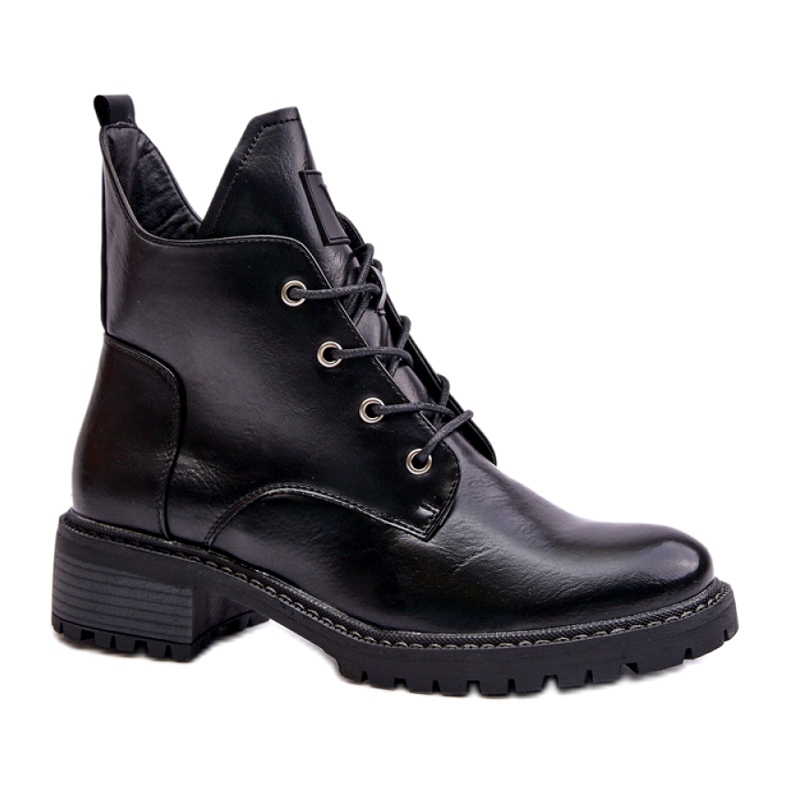 Botas de mujer aisladas aisladas de Vinceza Black negro